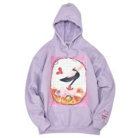 LABRAT　 × HINA "Extacy" Hoodie　lavender