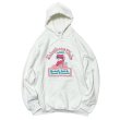 画像1: 【2月28日まで期間限定30%OFF】LABRAT　× foxy illustrations "Telephone Club" Hoodie　white (1)