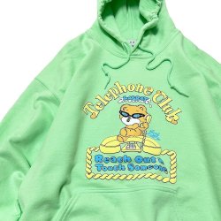 画像2: LABRAT　× foxy illustrations "Telephone Club" Hoodie　mint