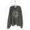 画像1: el conductorH　PD24AC04 PIGMENT DYE COTTON CREWNECK SWEATER 'PENTAGRAM　BK (1)