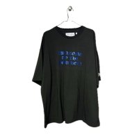 el conductorH GLITTER PRINT T-SHIRT 'NEWHELL BK