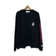 画像1: 【2月28日まで期間限定40%OFF】el conductorH　COTTON LONG SLEEVE T-SHIRT'CHAIN　BK (1)