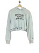 画像1: 【2月28日まで期間限定40%OFF】el conductorH　GIRL GLITTER PRINTCR OPPED HOODED SWEAT ER NEW HELL　MINT (1)