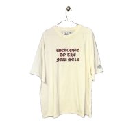 el conductorH GLITTER PRINT T-SHIRT 'NEWHELL WHT