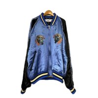 el conductorH DEMON EMBROIDERED SOURVENIR JKT BLUE