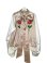 画像1: KIDILL 23AW KL737 BOWTIE SOUVENIR JACKET ROSE & GIRL EMBROIDERY PINK (1)