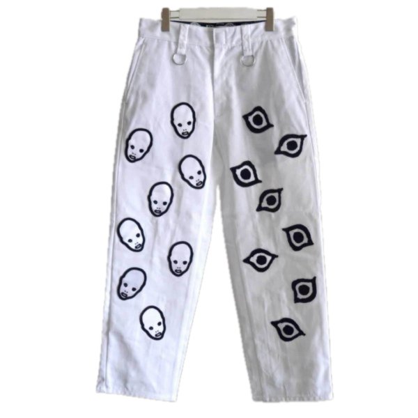 画像1: 【2月28日まで期間限定50%OFF】KIDILL ×Dickes Bontade Pants white (1)