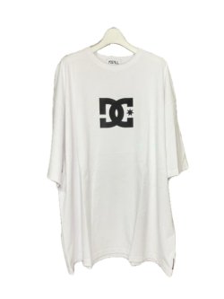 画像1: KIDILL 23AW KL763 SHORT SI FEVE WIDE TEE COLLAB WITH DC SHOES JOKER／WHITE