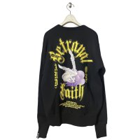 beauty:beast　bb-32004 CREWNECK SWEAT SHIRT (Primo)　BLACK