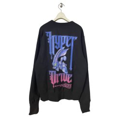 画像1: beauty:beast　bb-32005 CREWNECK SWEAT SHIRT (DARKKNIGHT)　BLACK