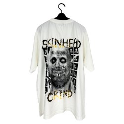 画像2: 【予約発売（2025年2月入荷予定）】KIDILL 25SS　KL958 SKINHEAD T-SHIRT HARD WASH ARTWORK BY OHIANA　WASHED WHITE