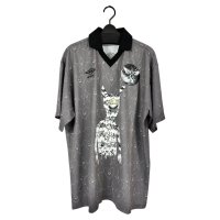 【予約発売（2025年2月入荷予定）】KIDILL 25SS　KL917 GAME SHIRT UMBRO COLLABORATION　GREY