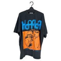 【予約発売（2025年2月入荷予定）】KIDILL 25SS　KL959 LOWER THAN SCUM T-SHIRT HARD WASH ARTWORK BY OHIANA　WASHED BLACK