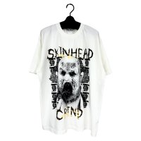 【予約発売（2025年2月入荷予定）】KIDILL 25SS　KL958 SKINHEAD T-SHIRT HARD WASH ARTWORK BY OHIANA　WASHED WHITE