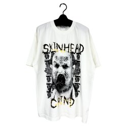 画像1: 【予約発売（2025年2月入荷予定）】KIDILL 25SS　KL958 SKINHEAD T-SHIRT HARD WASH ARTWORK BY OHIANA　WASHED WHITE