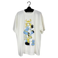 【予約発売（2025年2月入荷予定）】KIDILL 25SS　KL951 LOLITA GIRL T-SHIRT HARD WASH ARTWORK BY KAE TANAKA　WASHED WHITE