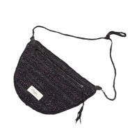 【予約発売（2025年2月入荷予定）】Azuma.　25SH-AC-01 SAKIAMI CRUST BUMFLAP BAG　BLACK