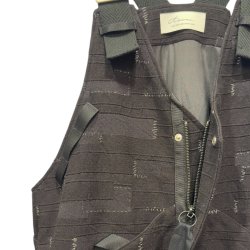 画像4: 【予約発売（2025年3月入荷予定）】Azuma.　25SH-VE-01 CRAST JACQUARD FIELD VEST　BLACK