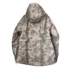 画像2: beauty:beast bb-42005 PIXEL CAMOUFLAGE PUFFER JACKET BEIGE