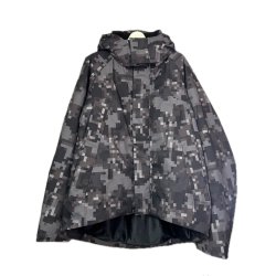 画像1: beauty:beast bb-42005 PIXEL CAMOUFLAGE PUFFER JACKET BLACK