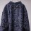 画像4: 【予約発売（2025年2月〜4月入荷予定）】BODYSONG.  25SS　BS250108 MELTED BONDED DENIM FLORAL SHIRT　NAVY (4)