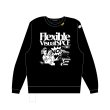 画像1: 【予約発売（2025年2月〜4月入荷予定）】FlexibleVisual SPCE™ 25SS　FVS26 FVS Sweatshirt　BLACK (1)