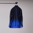 画像2: 【予約発売（2025年2月〜4月入荷予定）】BODYSONG.  25SS　BS250206 GRADIENT DYED TRACK JACKET 03　BLUE (2)