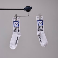 画像1: 【予約発売（2025年2月〜4月入荷予定）】BODYSONG.  25SS　BS999999 SOCKS!　FACEWHITE