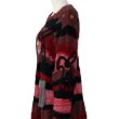 画像4: rurumu: 24AW rrm24AW-KN04 ribbon embroidery damaged mohair sweater　red (4)