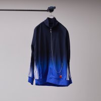 【予約発売（2025年2月〜4月入荷予定）】BODYSONG.  25SS　BS250206 GRADIENT DYED TRACK JACKET 03　BLUE