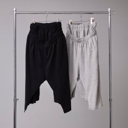 画像1: 【予約発売（2025年2月〜4月入荷予定）】BODYSONG.  25SS　BS250615 W SHORTS / VINTAGE DENIM RECONSTRUCTION　GRAY