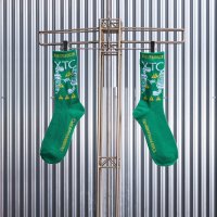 【予約発売（2025年2月〜4月入荷予定）】FlexibleVisual SPCE™ 25SS　FVS31 Basic Socks G1 (XTC)　GREEN