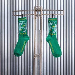 画像1: 【予約発売（2025年2月〜4月入荷予定）】FlexibleVisual SPCE™ 25SS　FVS31 Basic Socks G1 (XTC)　GREEN