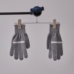 画像2: 【予約発売（2025年2月〜4月入荷予定）】BODYSONG.  25SS　BS250805 WORK GLOVES!　SILVER