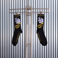 【予約発売（2025年2月〜4月入荷予定）】FlexibleVisual SPCE™ 25SS　FVS30 Basic Socks B1 (NO!)　BLACK