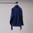 画像2: 【予約発売（2025年2月〜4月入荷予定）】BODYSONG.  25SS　BS250207 PIGMENT-DYED DISTRESSED TRACK JACKET　BLUE (2)