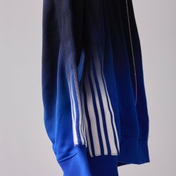 画像3: 【予約発売（2025年2月〜4月入荷予定）】BODYSONG.  25SS　BS250206 GRADIENT DYED TRACK JACKET 03　BLUE