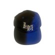 画像1: 【予約発売（2025年2月〜3月入荷予定）】LIBRIO MENDONÇA  25SS　BLACK DYED "LM" CAP　BLUE (1)