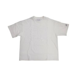 画像1: 【予約発売（2025年4月入荷予定）】el conductorH 25SS　CORD EMBROIDERED T-SHIRT 'BONES　WHT