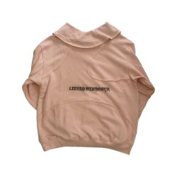 画像2: 【予約発売（2025年1月〜2月入荷予定）】LIBRIO MENDONÇA  25SS　"B"SWITCHING HOODIE　PINK