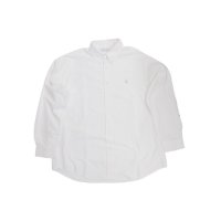 【予約発売（2025年3月入荷予定）】el conductorH 25SS　COTTON OXFORD SHIRT　WHT