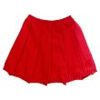 画像2: 【予約発売（2025年1月〜2月入荷予定）】LIBRIO MENDONÇA  25SS　KNIT PLEATS SKIRT　RED (2)