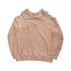 画像1: 【予約発売（2025年1月〜2月入荷予定）】LIBRIO MENDONÇA  25SS　"B"SWITCHING HOODIE　PINK