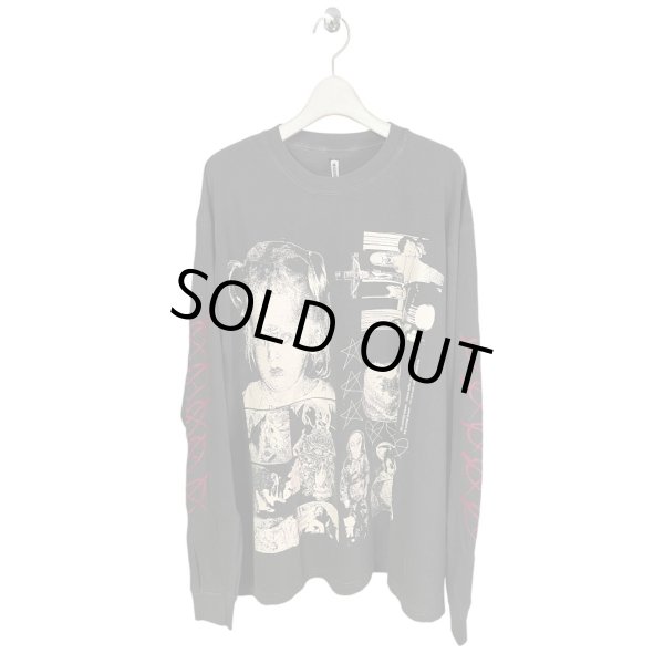 画像1: 【2月28日まで期間限定20%OFF】emary　Luv bite long T　DEAD BLACK (1)