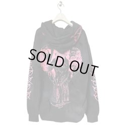 画像4: emary　Damaged Luv bite hoodie　BLACK PINK