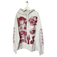 emary　Luv bite hoodie　ASH