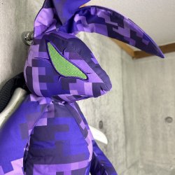 画像2: beauty:beast PIXEL CAMOUFLAGE RABBIT PACK［bb-02008] PURPLE