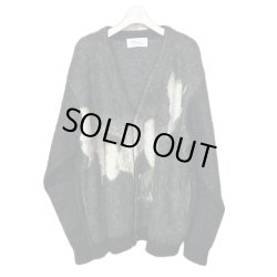 画像1: 【1月15日まで会員様限定20%OFF】Azuma.　24AH-KN-01 MEMBER JACQUARD CARDIGAN BLACK