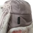 画像6: rurumu: 24AW rrm24AW-GS01 usa-mimi flight cap　light gray (6)