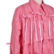 画像6: rurumu: 24AW rrm24AW-SH01 ribbon core detachable shirts　pink (6)